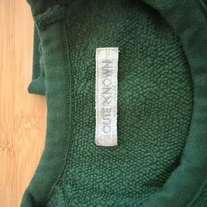 Outerknown Forest Green Fleece Hoodie